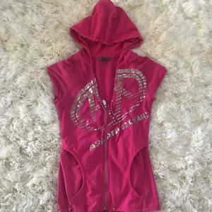 Armani Exchange Sleeveless Hoodie NWOT